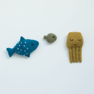 strikkeoppskrift leker - Knitting pattern toys | Ocean Friends | Octopus | Fish knitting pattern - 14/02/2018