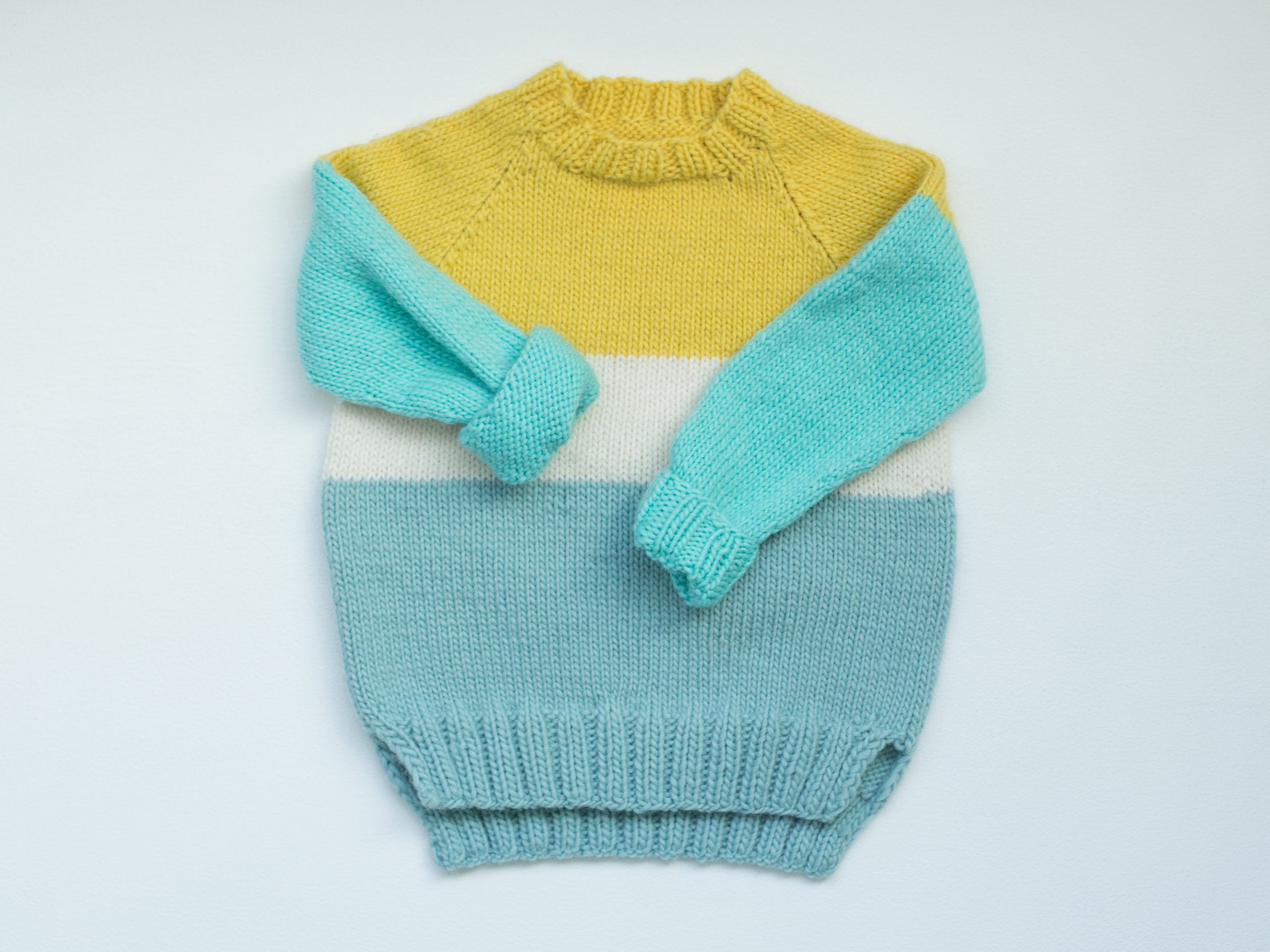 strikkemønster genser jente gutt - Jubel sweater kids | Knitting kit for kids sweater- by HipKnitShop - 12/02/2018
