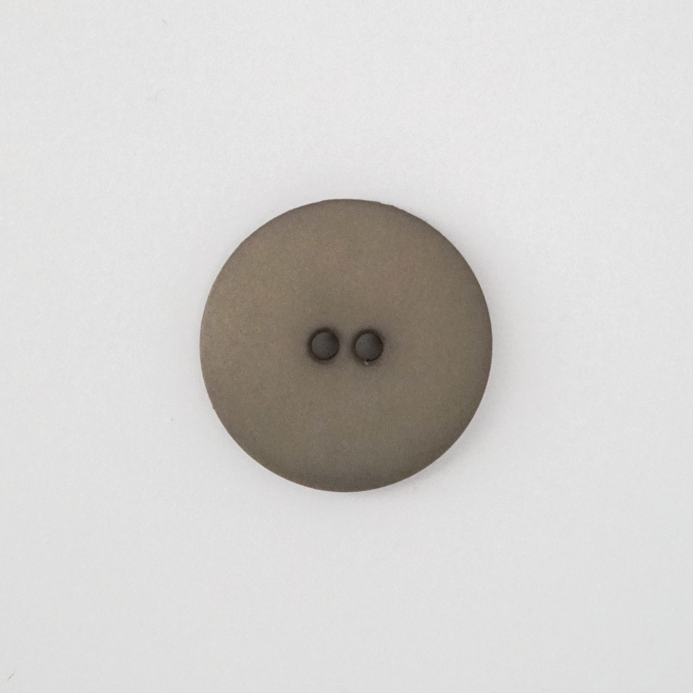  - Olive green plastic button | Matt | Round plastic button - by HipKnitShop - 29/10/2018