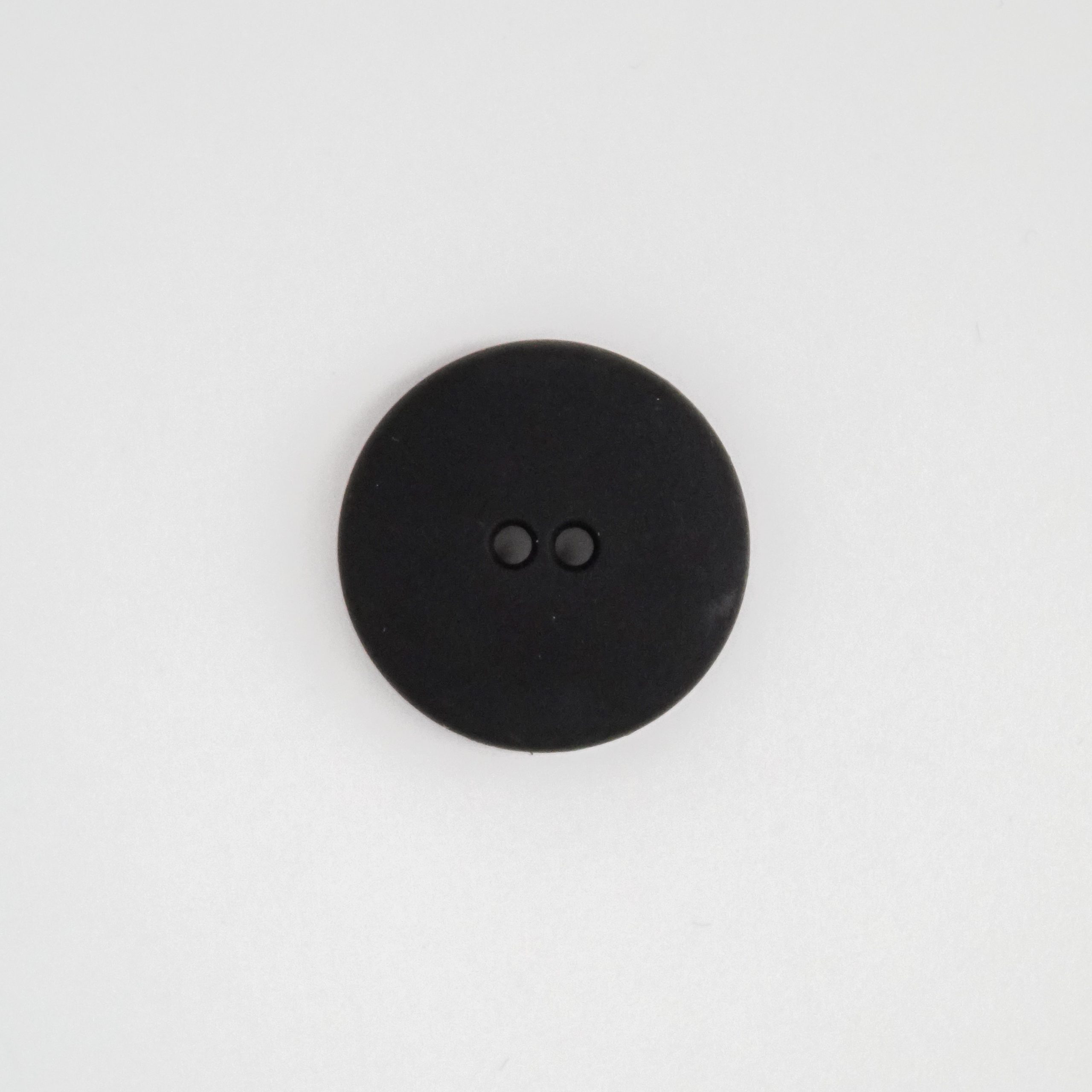 big black button - Black plastic button | Matt | Round plastic button - by HipKnitShop - 30/10/2018