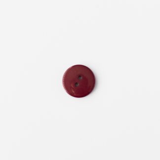 vin rød knapp plast 23 mm - Burgundy red plastic button | medium | 23 mm | Round plastic button - 28/03/2018