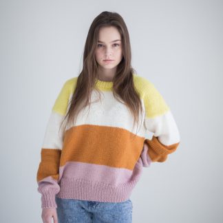 knitting kit womens sweater