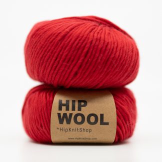  - Very berry Hip Wool yarn | Red yarn | Pure wool - by HipKnitShop - 17/08/2017