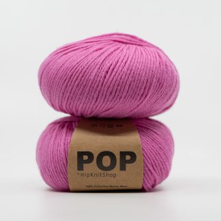  - Hubba bubba pink | Pop merino | Merino wool yarn - by HipKnitShop - 26/04/2021