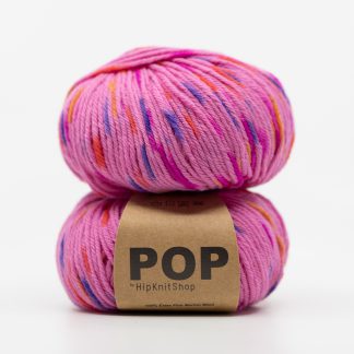  - Flamingo | Pop merino pink | Hand dyed merino yarn - by HipKnitShop - 25/04/2021