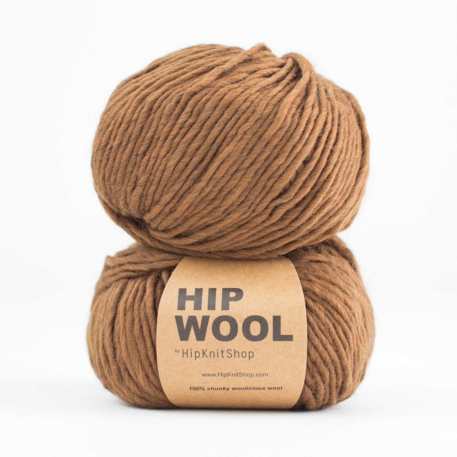 kanel brun hip wool