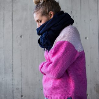  - Lola sweater knitting pattern | Womens knitted sweater - by HipKnitShop - 18/05/2017