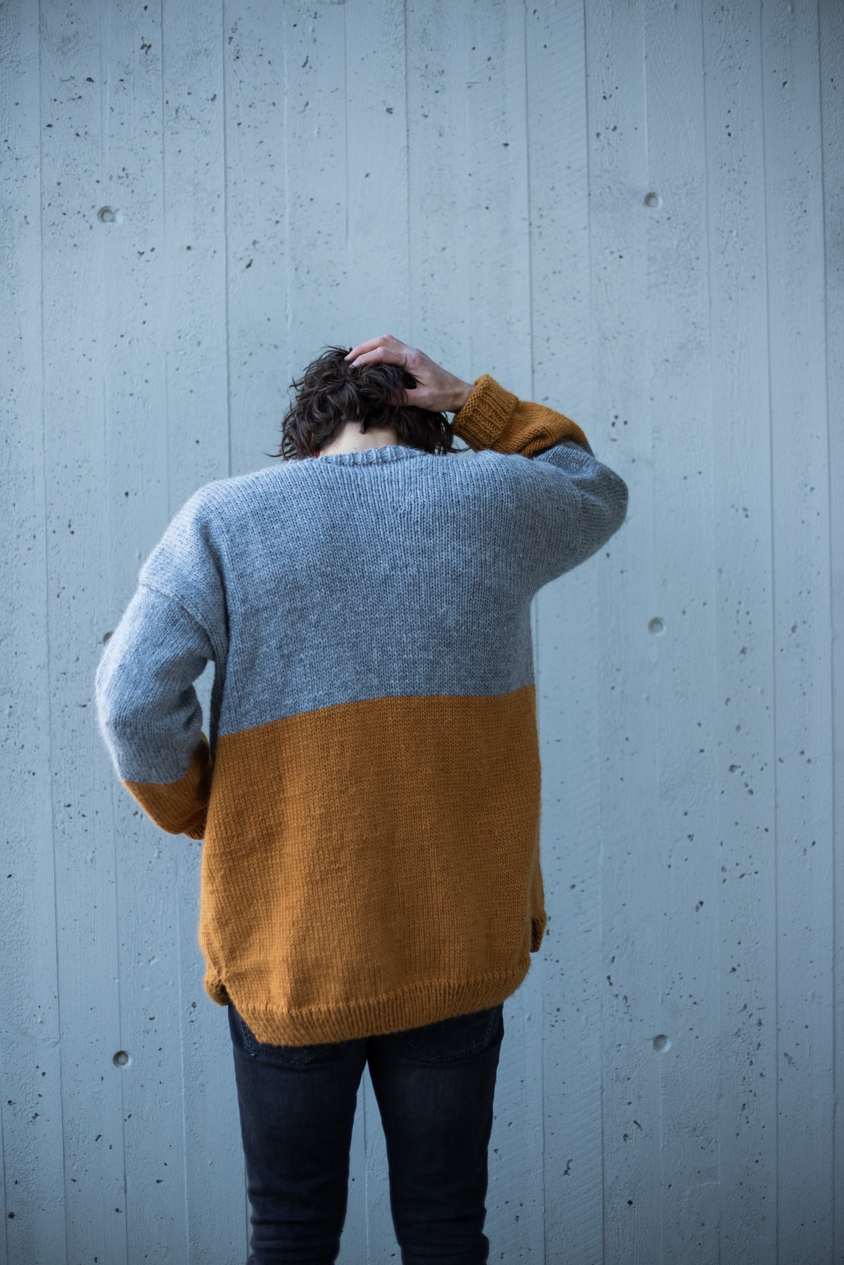 strikket jakke herre , parkenstrikk - Mens knitwear | Festival cardigan jacket - by HipKnitShop - 19/05/2017