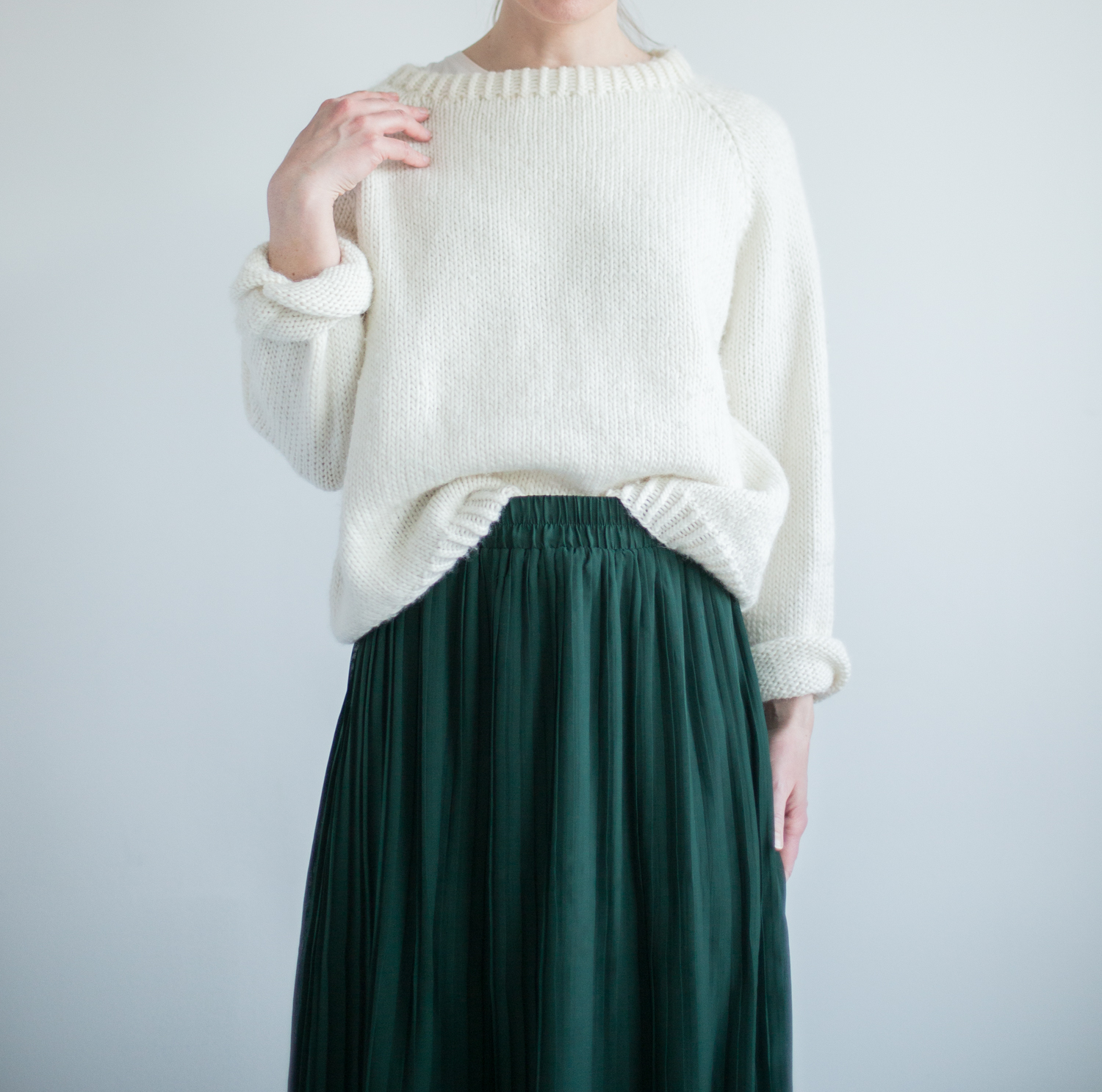 knittingpattern raglan sleeves women