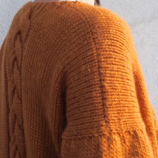 knitting pattern alba cardigan sweater