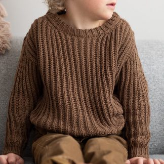 - Athen sweater | Kids brioche sweater | Knitting pattern - by HipKnitShop - 30/04/2021