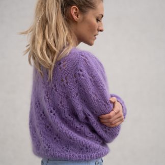strikkegenser dame mønster - Melody sweater | Knitting kit womens sweater - by HipKnitShop - 09/05/2019