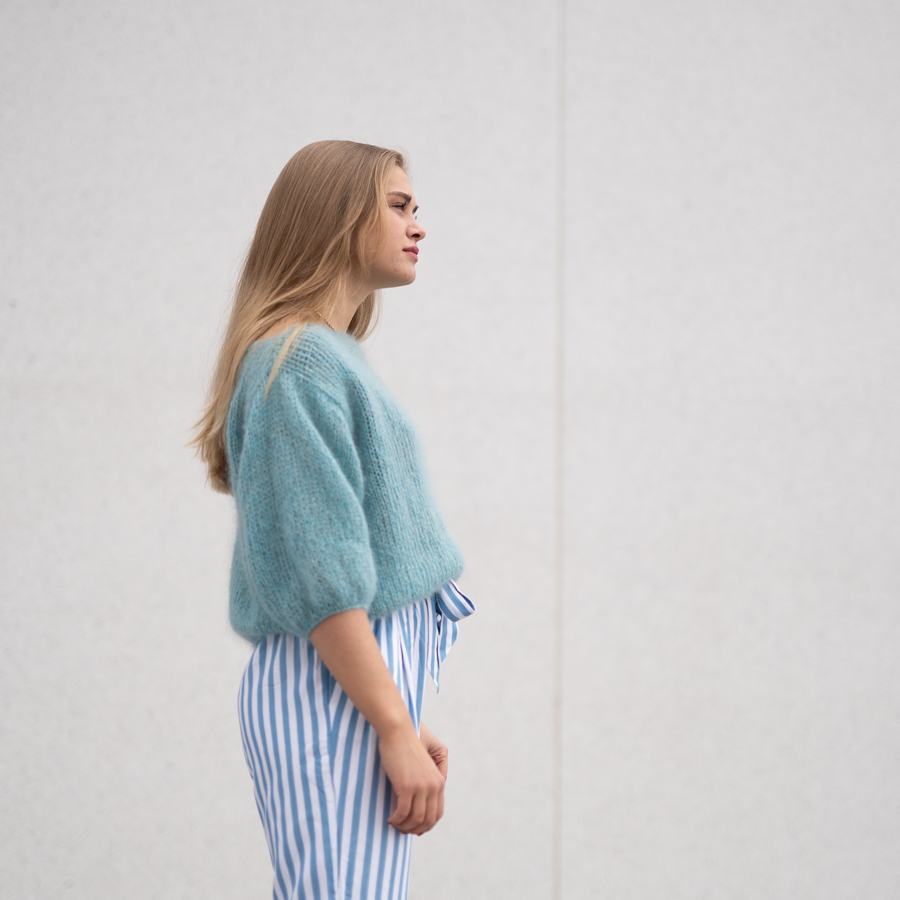  - Cloud Sweater | Mohair sweater knitting pattern - by HipKnitShop - 12/05/2019
