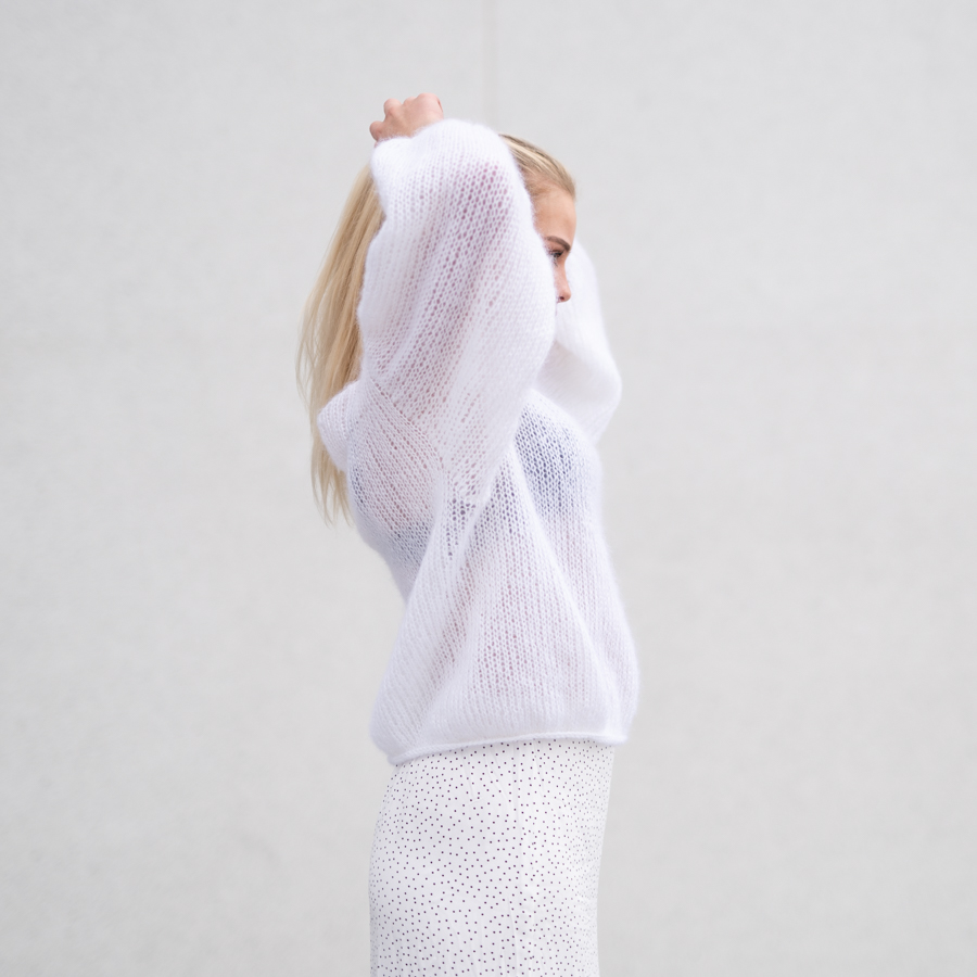 easy mohair sweater pattern