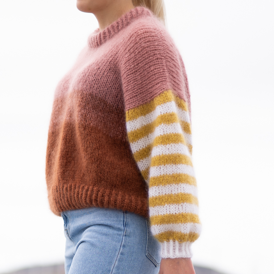  - Paradise sweater | Striped sweater women - by HipKnitShop - 10/05/2019