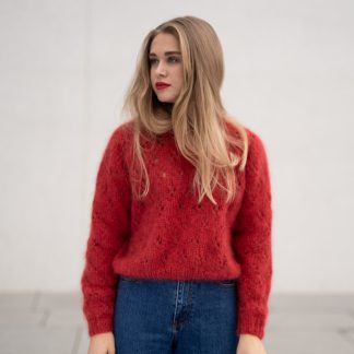 cool knitting pattern women - Melody sweater | Knitting kit womens sweater - by HipKnitShop - 09/05/2019