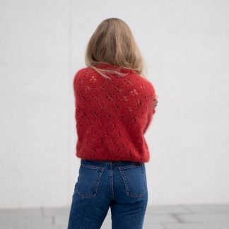 kul genser dame strikkeoppskrift - Melody sweater | Knitting kit womens sweater - by HipKnitShop - 09/05/2019