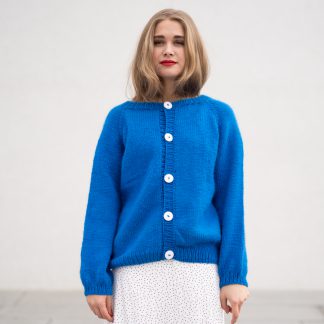womens knitted cardigan - Rainbow jacket | Rainbow jacket pattern - by HipKnitShop - 11/05/2019