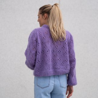genser dame hullmønster - Melody sweater | Knitting kit womens sweater - by HipKnitShop - 09/05/2019