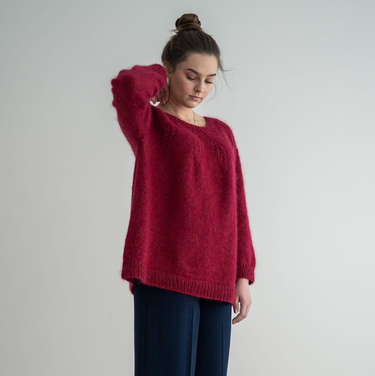  - Aurelia sweater | Circular yoke sweater pattern - by HipKnitShop - 17/03/2020