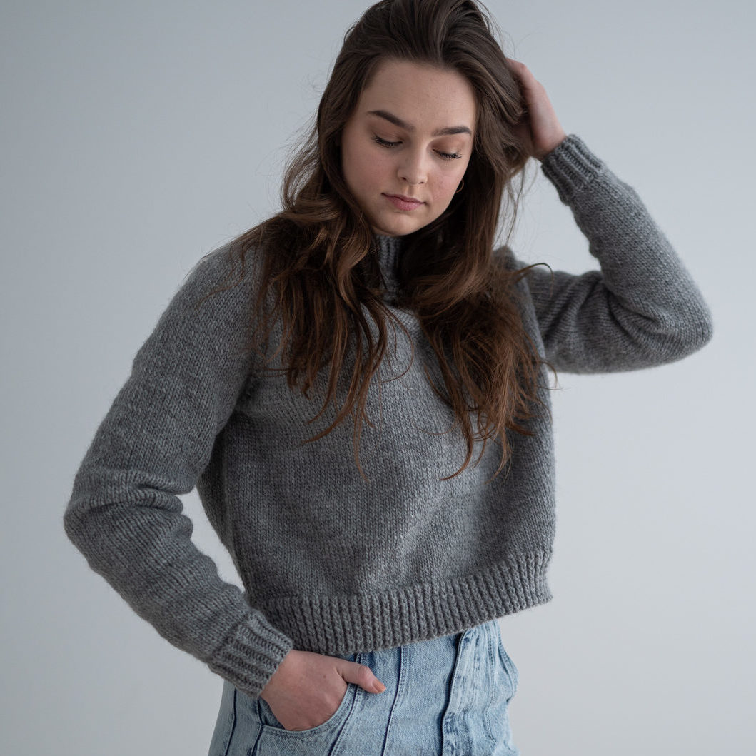  - Aha sweater | Cool sweater women knitting pattern - by HipKnitShop - 21/11/2019