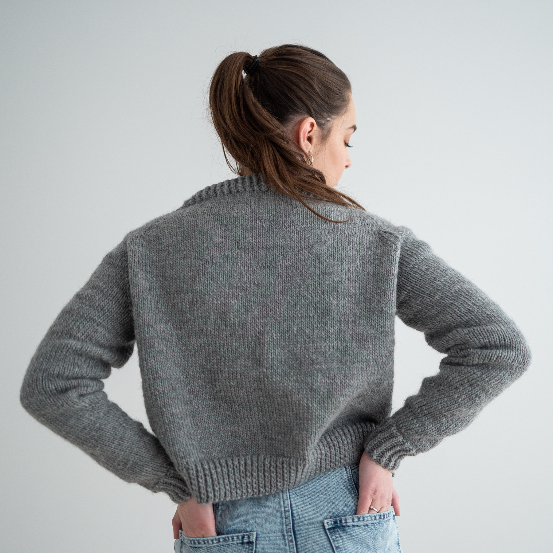  - Aha sweater | Cool sweater women knitting pattern - by HipKnitShop - 21/11/2019
