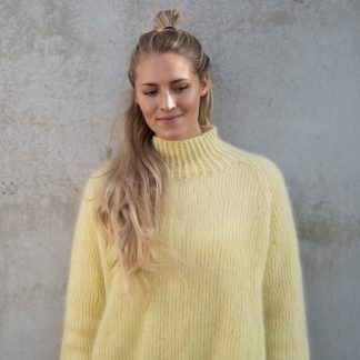  - Lemonade sweater | Turtleneck sweater pattern - by HipKnithop - 08/10/2019
