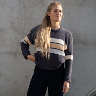  - Chloe college sweater knitting kit | Cotton sweater - by HipKnitShop - 16/09/2019
