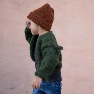 knitting pattern cool kids - Nomad jacket kids | Cool knitwear for kids - by HipKnitShop - 31/05/2019
