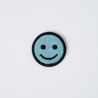  - Smiley face label | Embroidery patch kids - by HipKnitShop - 25/08/2019