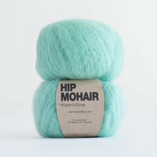 thin mohair yarn - Marshmallow Beanie | Fluffy beanie knitting kit - by HipKnitShop - 31/08/2018