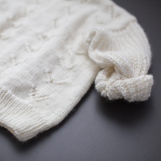  - Bloom Sweater Knitting Pattern | Eyelet pattern | Womens knitted sweater - 07/04/2018