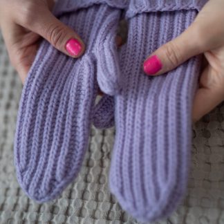  - POP brioche mittens | womens mittens | Knitting kit - by HipKnitShop - 18/01/2021