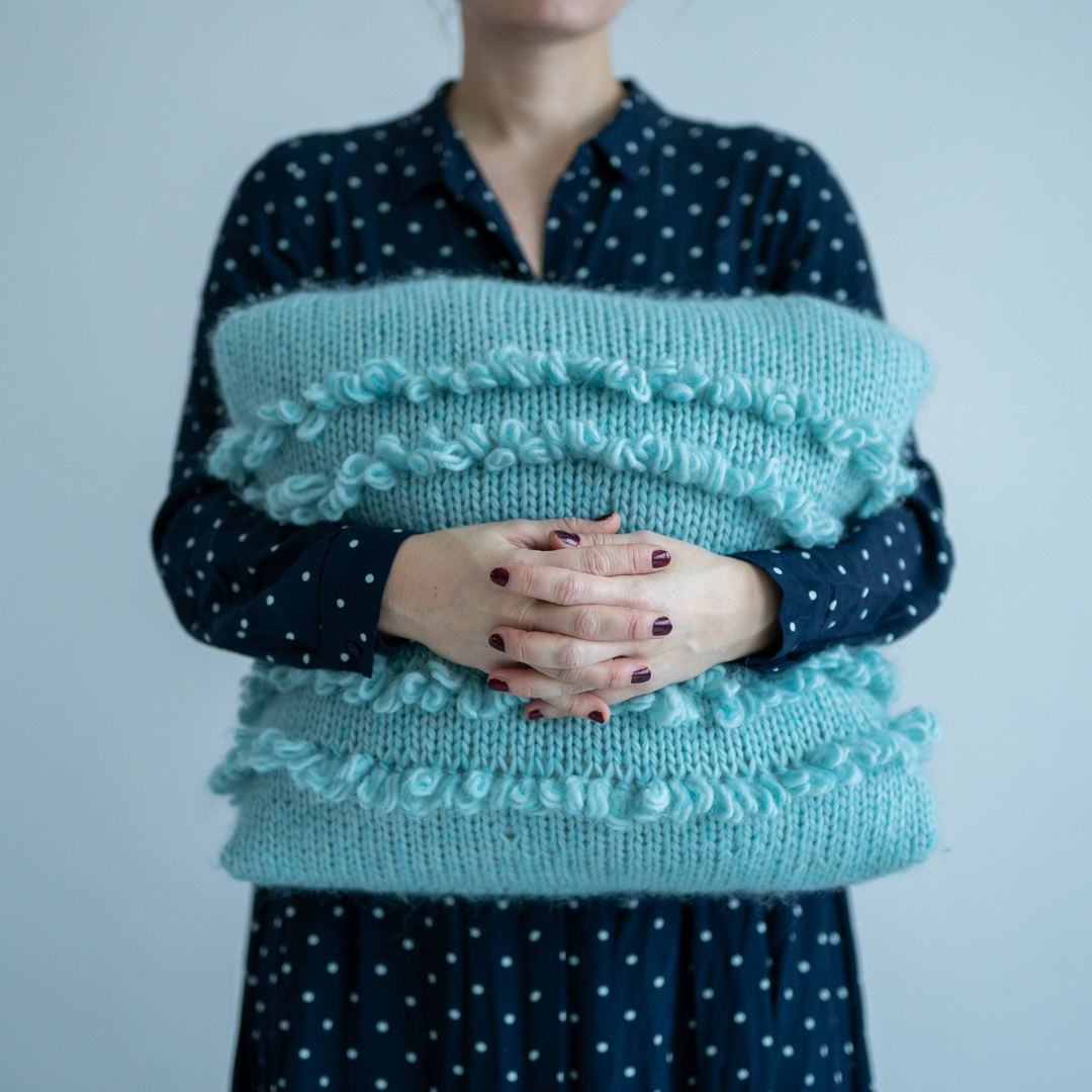 cushion knitting pattern