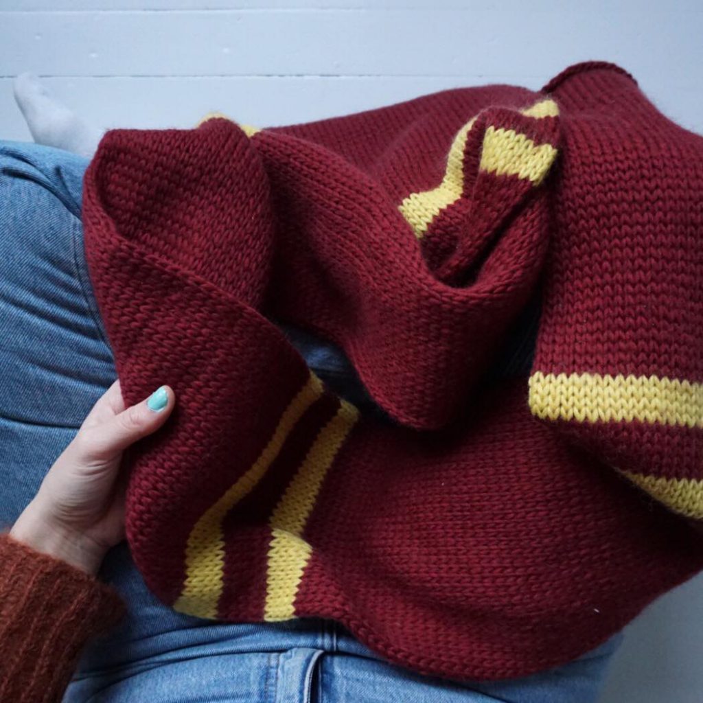 Harry Scarf Knitting pattern Harry Potter scarf by