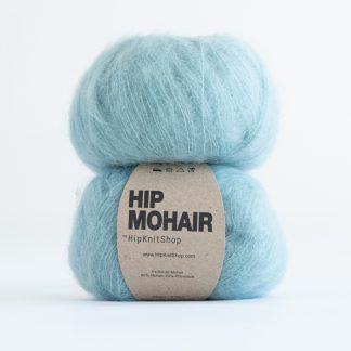yarn shop online mohair - Aurelia sweater | Eyelet round yolk sweater | Knitting kit - by HipKnitShop - 17/03/2020