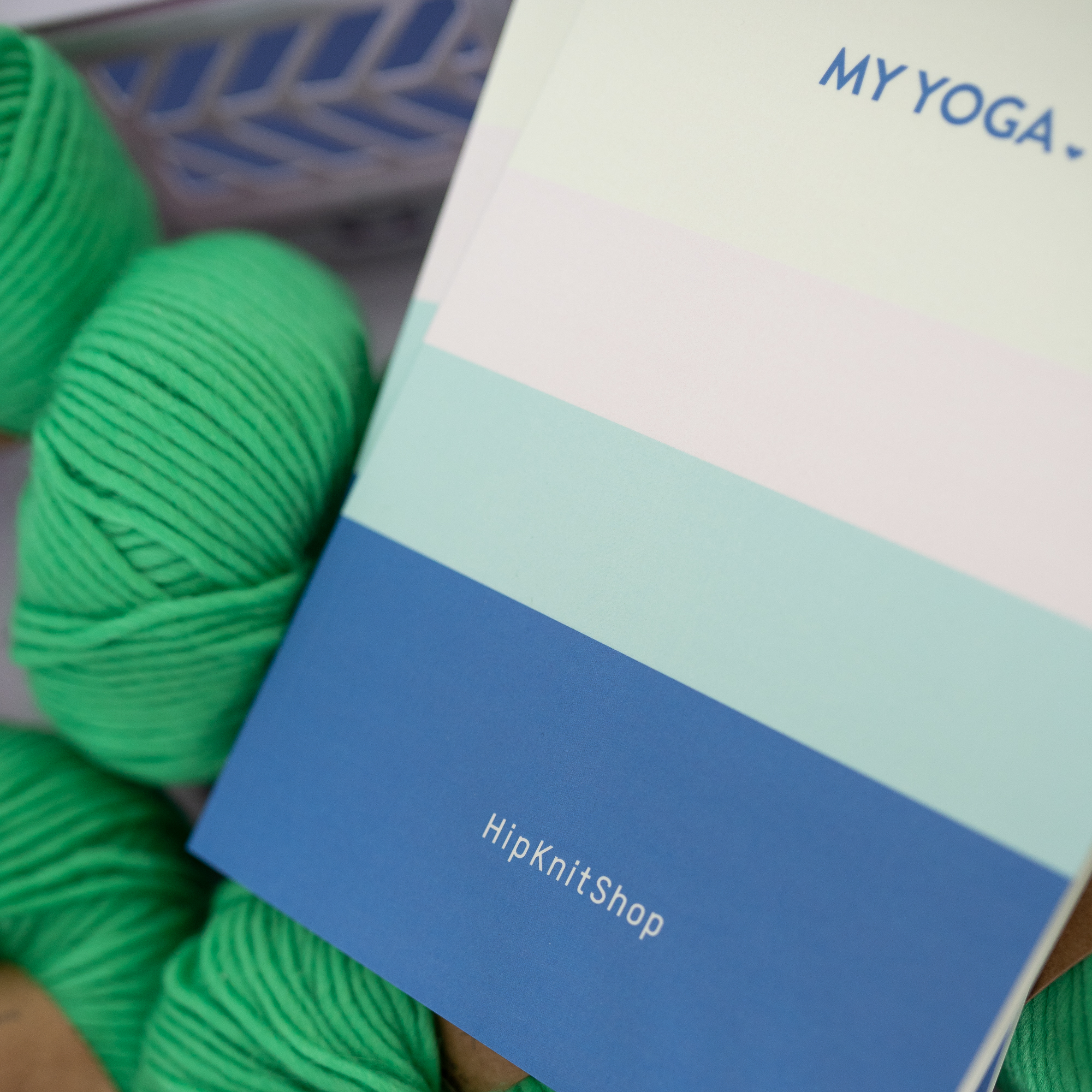 - Knitting notebook | Journal and notes for knitters | Yoga - by HipKnitShop - 09/06/2021