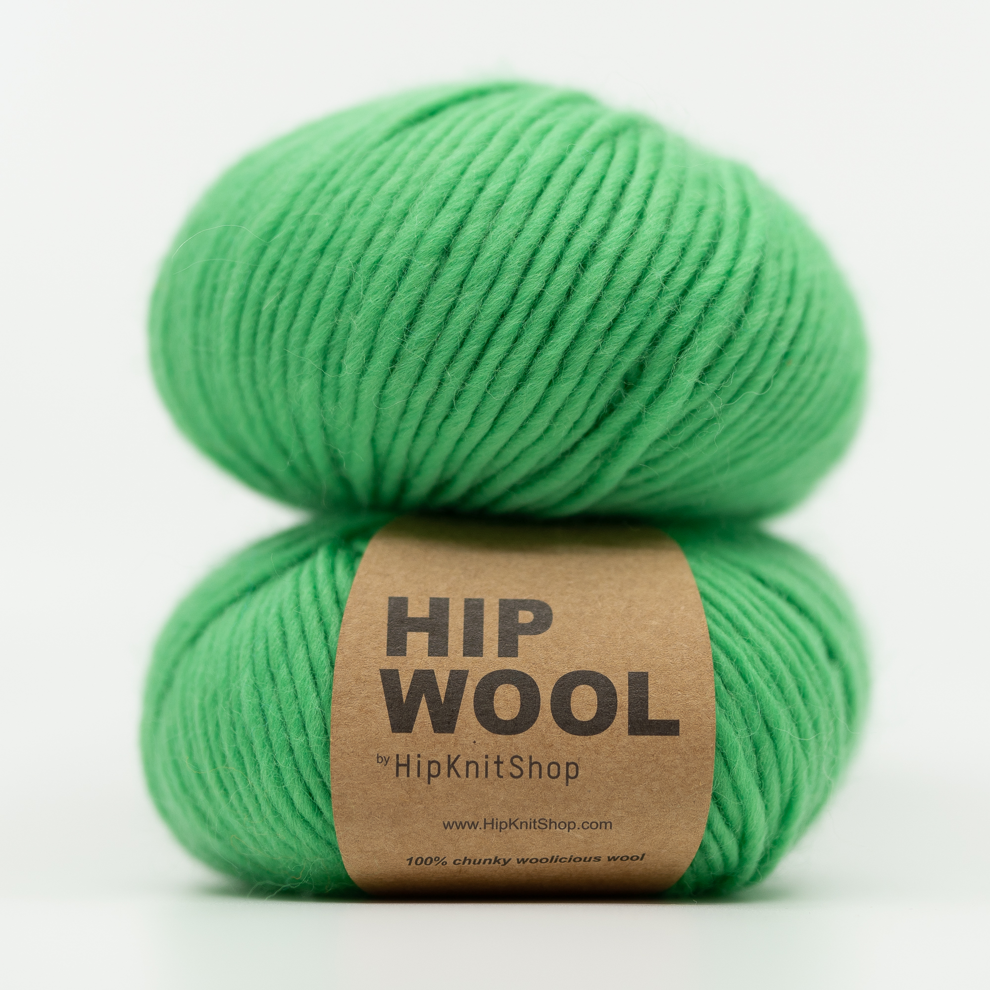  - Jelly bean green | Bright green yarn | Hip Wool - by HipKnitShop - 30/05/2021