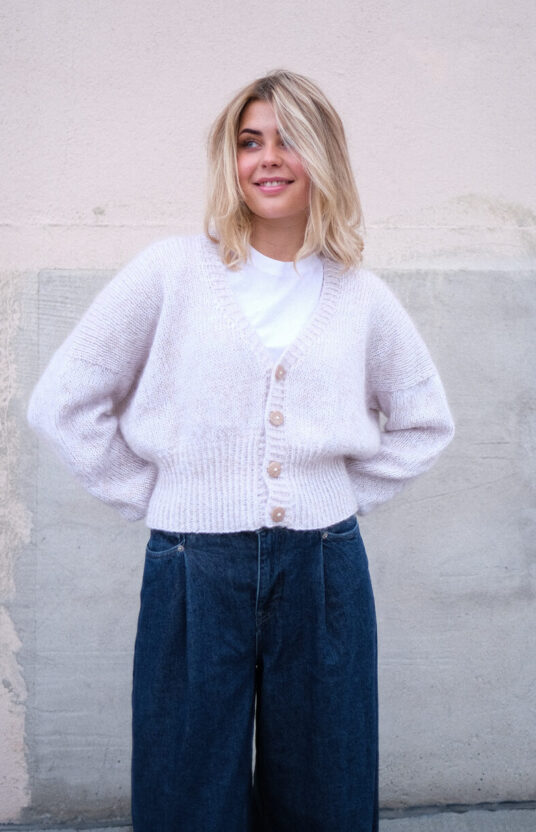 strikkejakke dame inspirasjon strikkeoppskrift cardigan til dame i merino