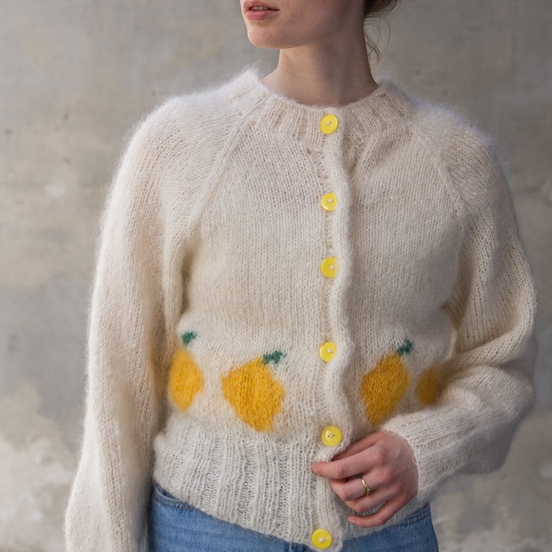  - Fruity cardigan | Womens cardigan | Knit pattern - by HipKnitShop - 21/07/2021