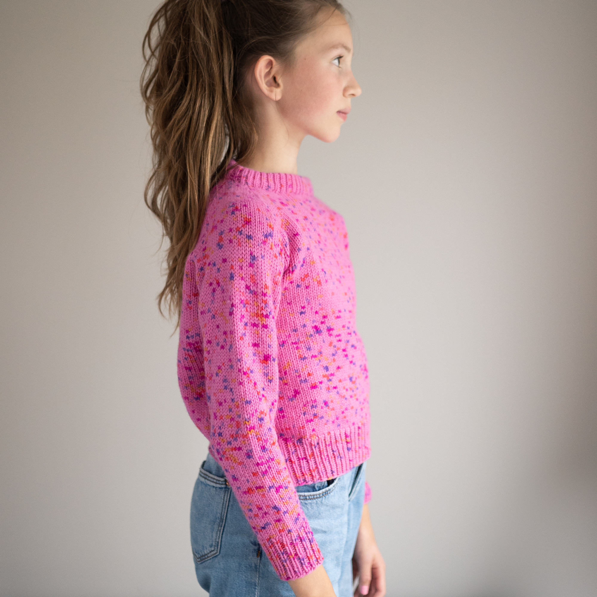  - Slush sweater | Raglan sweater kids | Knitting pattern - by HipKnitShop - 24/07/2021