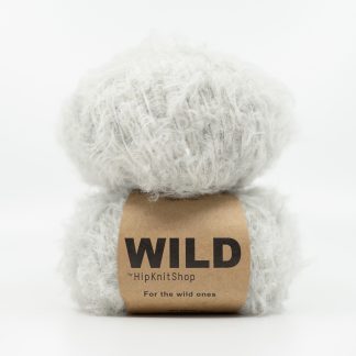  - Fluffy fur yarn | Wild and grey wool - by HipKnitShop - 05/09/2021