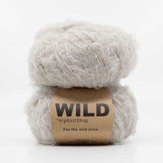  - Fluffy fur yarn | Wild & beige wool - by HipKnitShop - 05/09/2021