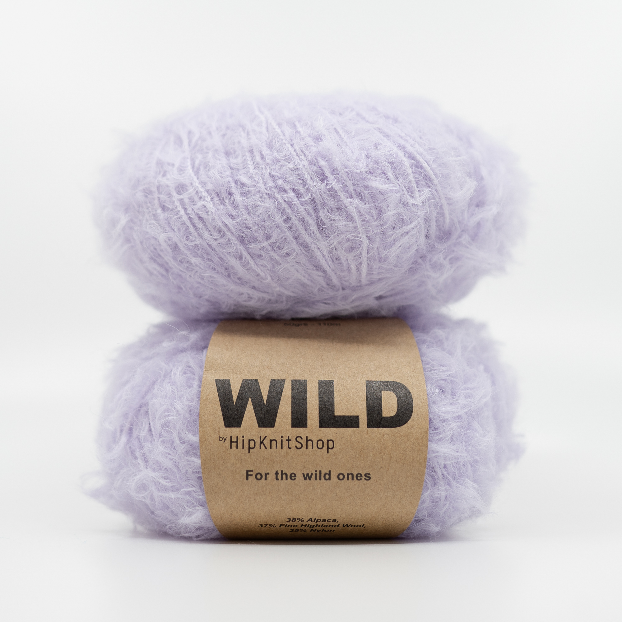 - Fluffy wild garn | Wild & Lilac | Tykt fluffy garn - av HipKnitShop - 05/09/2021