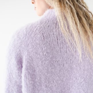  - Wild sweater | Turtleneck sweater women | Knitting kit - by HipKnitShop - 07/10/2021