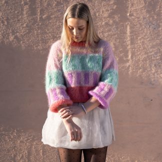  - Candyfloss | Colorful sweater 80s pattern | by HipKnitShop - 26/10/2022