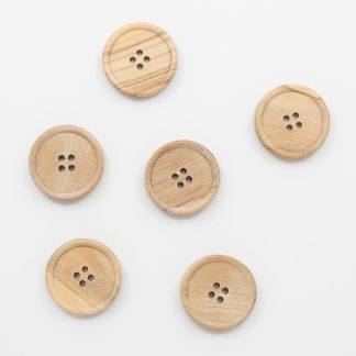  - Wooden button | Natural light wood button knitting - by HipKnitShop - 02/06/2022