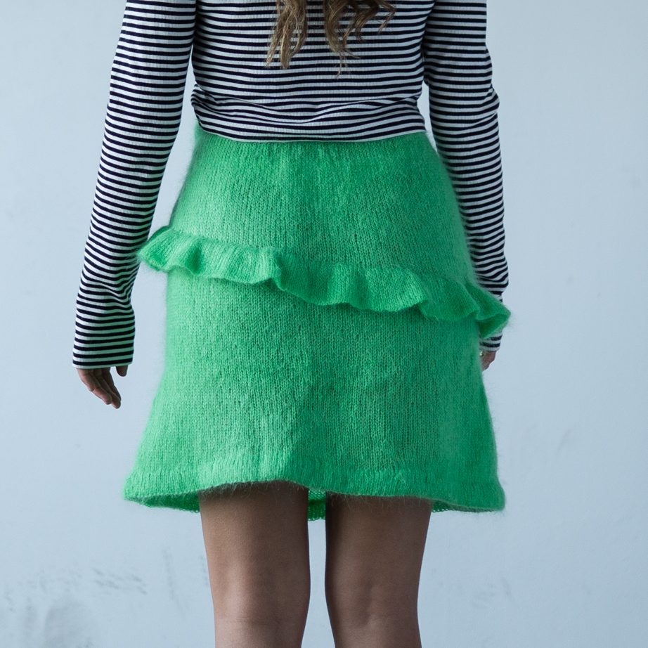  - Edith skirt | Mohair skirt pattern and yarn | by HipKnitShop - 05/10/2022