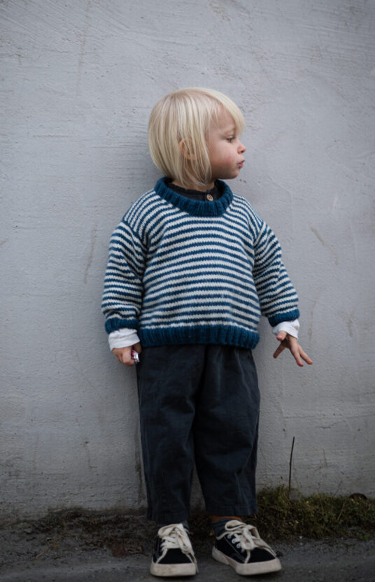 strikkeoppskrift hverdagsgenser barn