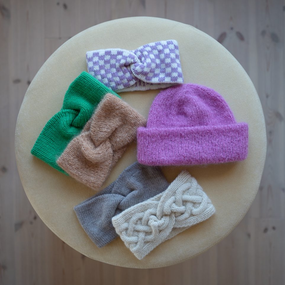  - Jelly Bean Headband | Knitting pattern | Kit by HipKnitShop - 07/12/2022